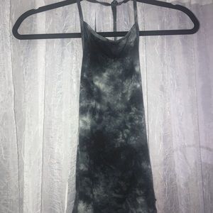 American Eagle tie dye halter top